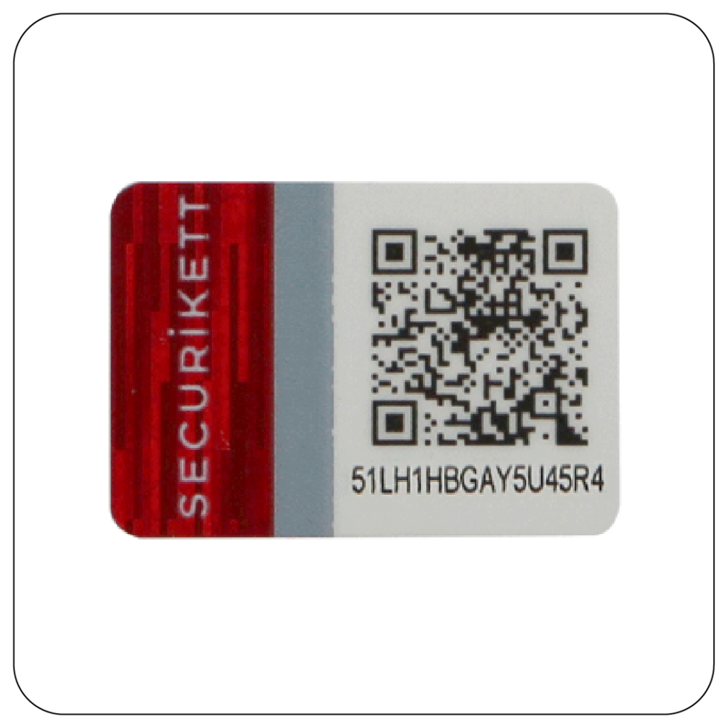 securikett smart label component qr code