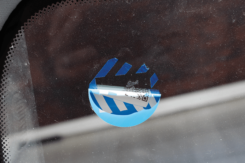 Securikett_Car-Vehicel-Sticker_Vignette_blue