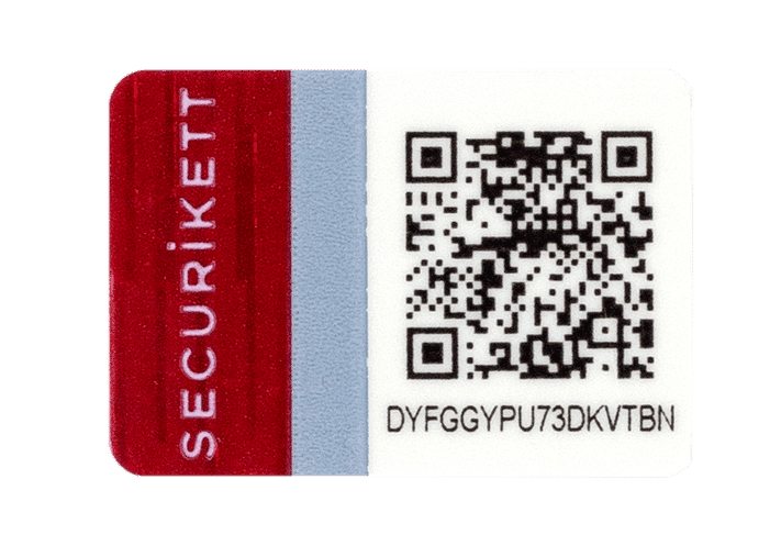 securikett securitylabel tinylabel