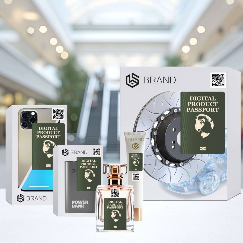 Digital Product Passports applied on different products