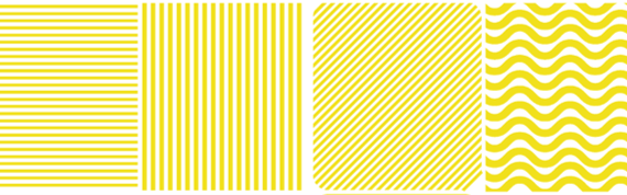 Different patterns created by Structure Coating