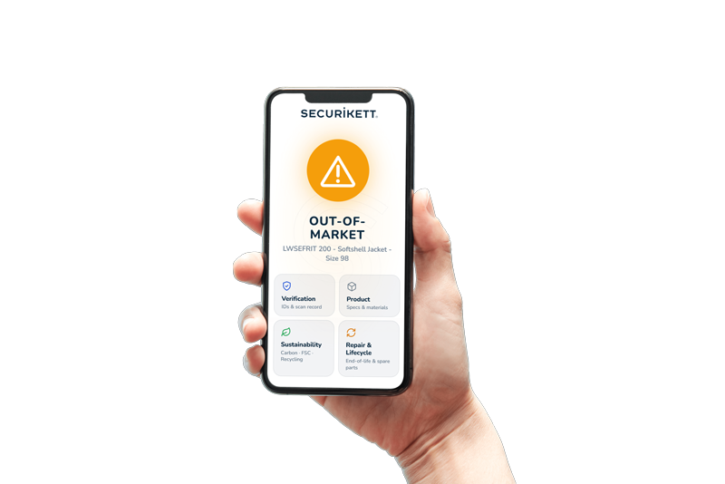 Smartphone with Grey Market Alert