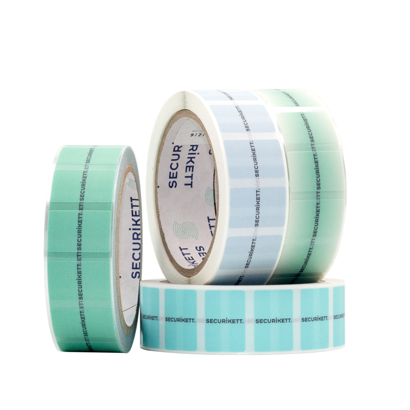 Transparent PaperVOID Seals on Rolls